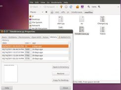 TimeBrowse Nautilus PropertyPage extension version 0.4.1