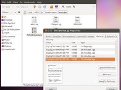 TimeBrowse Nautilus PropertyPage extension version 0.5