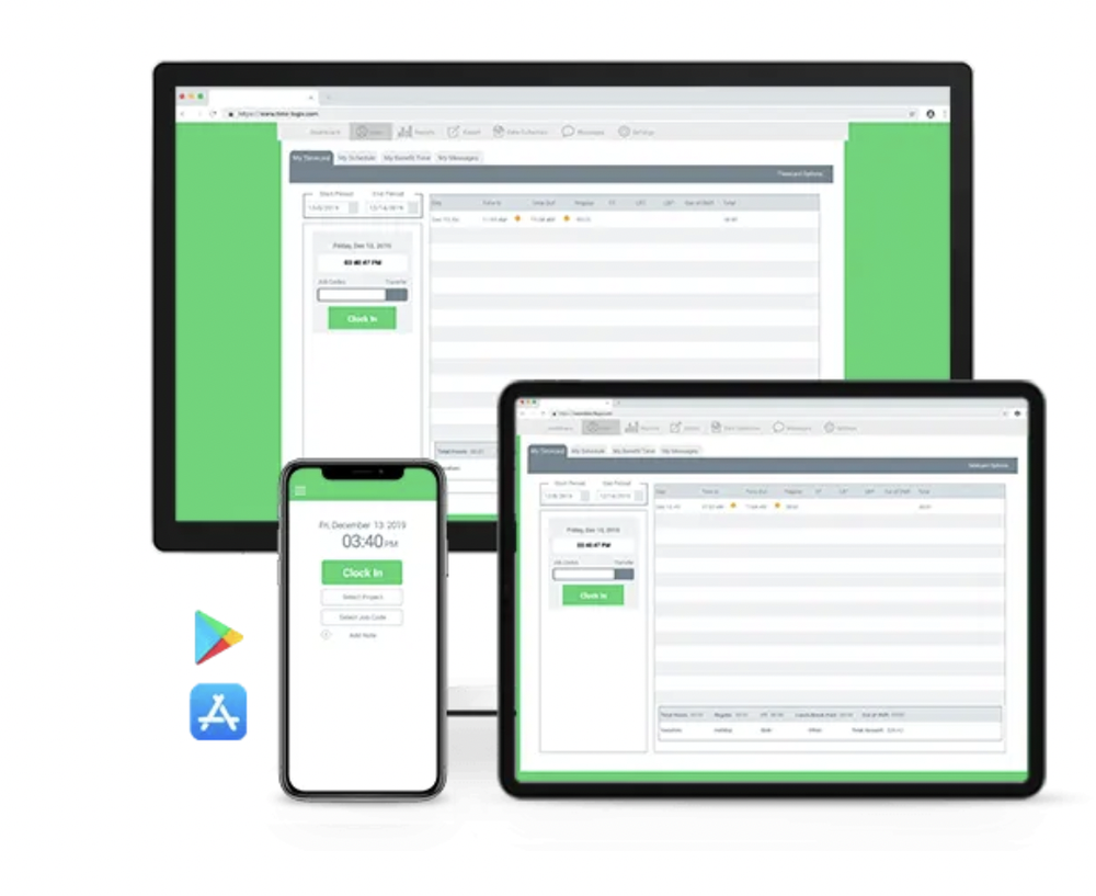 Timelogix Screenshot 1