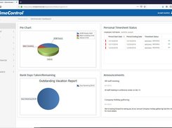 TimeControl 8 Dashboard