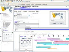 Time Entry  Menu Tree