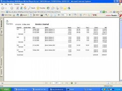 PDF Reports on Invoiced Time