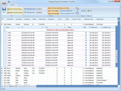 Manage Employee Timesheets