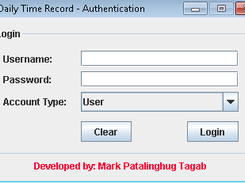 Login Interface