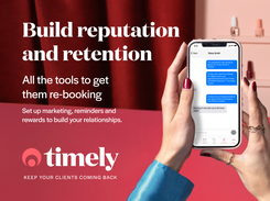 All the tools to get them re-booking Set up marketing, reminders and rewards to build your relationships.