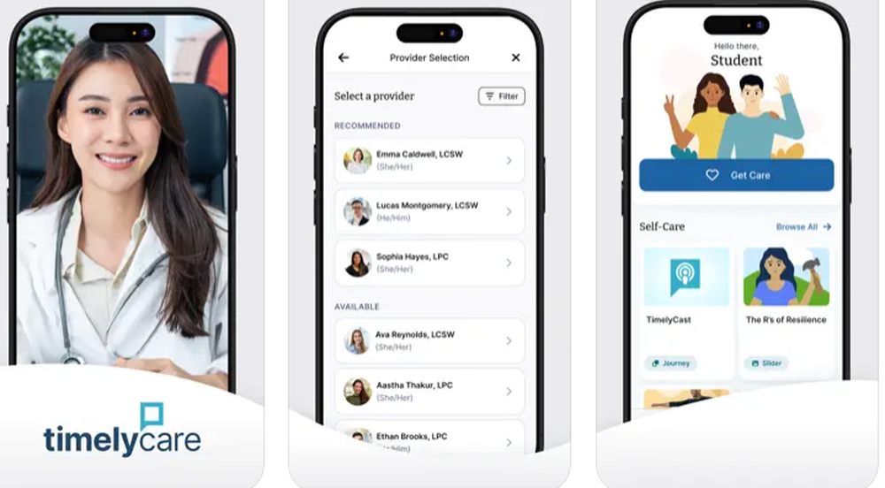 TimelyCare Screenshot 1