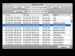 Export to iCal