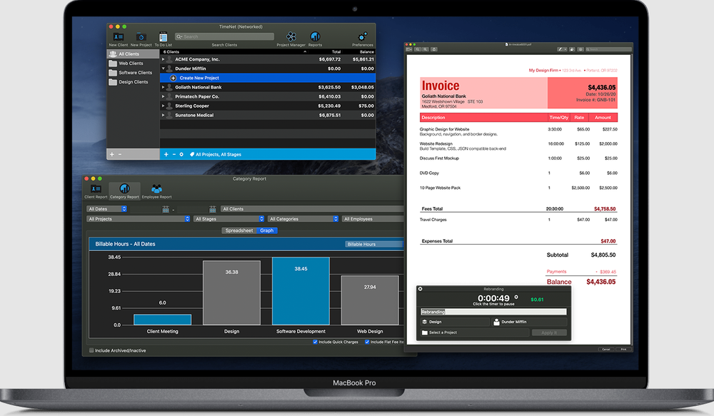 TimeNet Screenshot 1