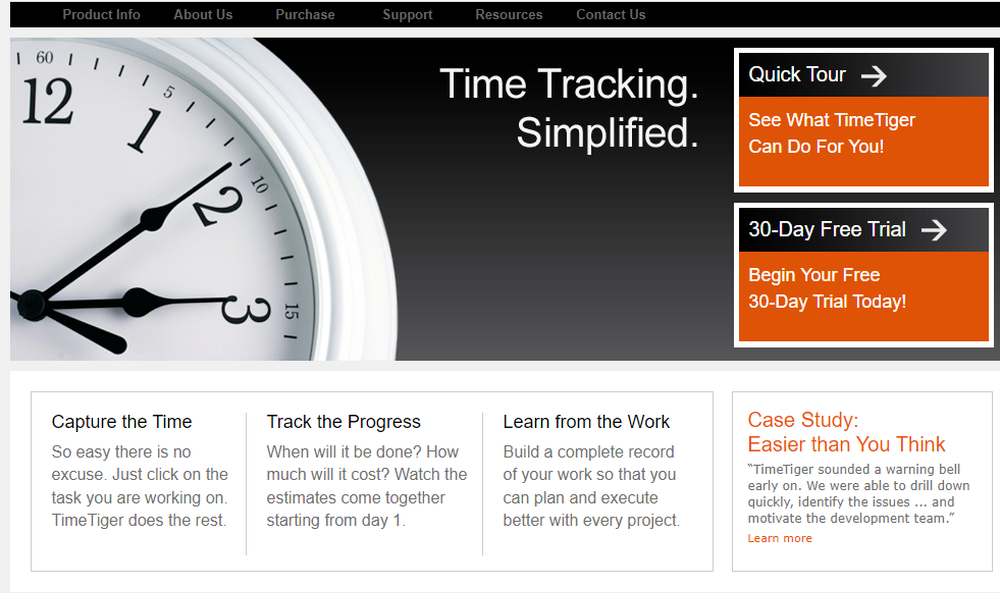 TimeTiger Screenshot 1