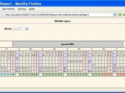 TimeTrix - MonthlyReport