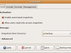 Snapshot Policy Management Interface