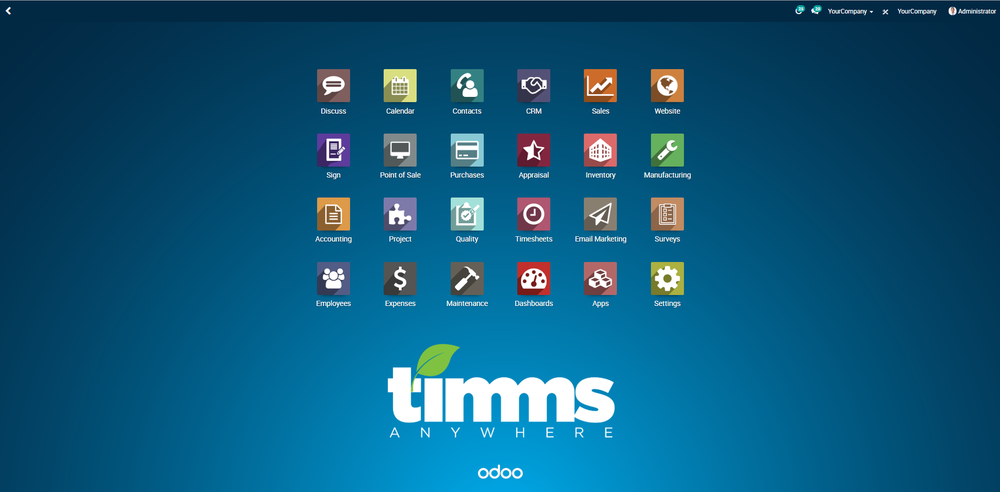 TIMMSanywhere Screenshot 1