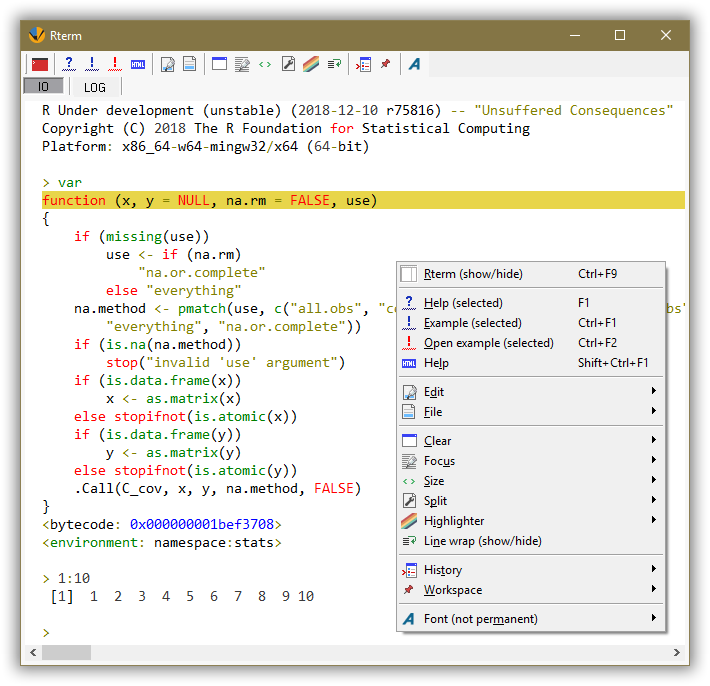 Tinn-R | SourceForge.net