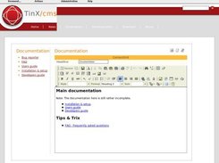 TinX/cms 1.0 - Editor