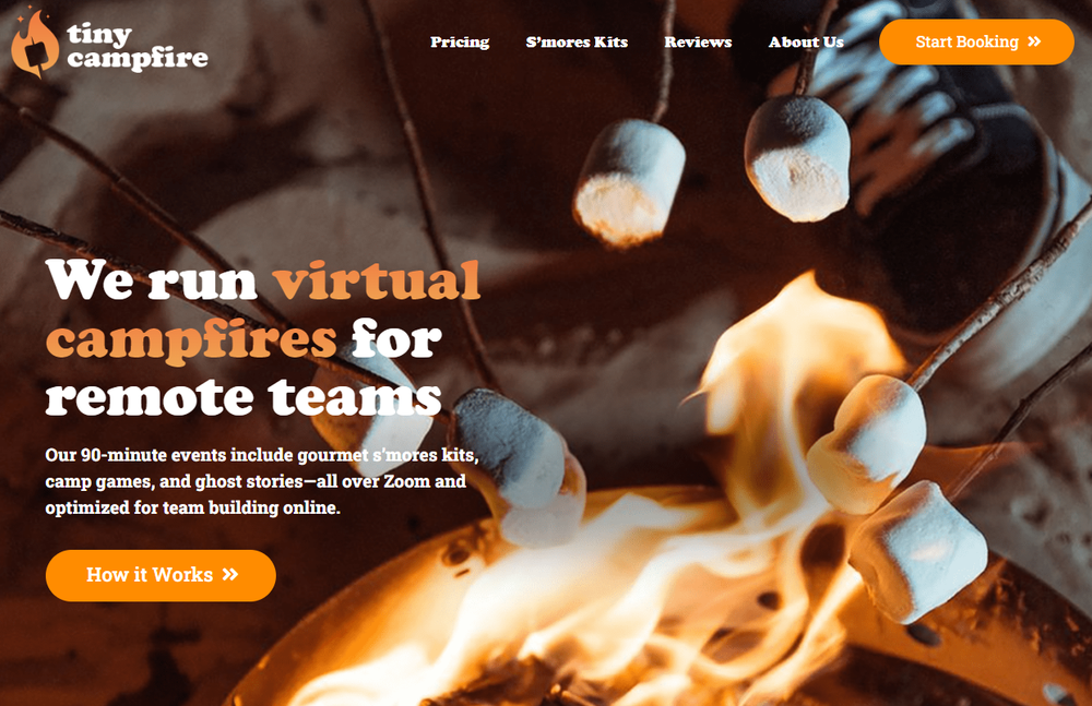 tiny campfire Screenshot 1
