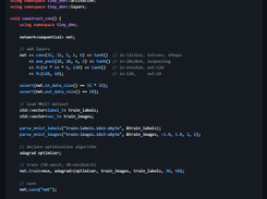 tiny-dnn Screenshot 1