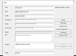 Tiny Password Manager Screenshot 3