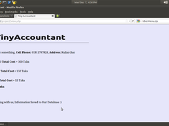 TinyAccountant Screenshot 2