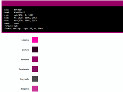 TinyColor Screenshot 1