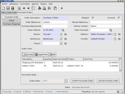  The purchase order form, will genereate the supplier invoic