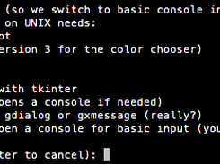 basic console input filedialog folder box