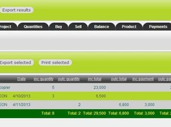 Freelancer tiny ERP Screenshot 1