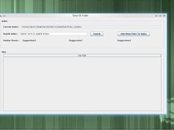 Search screen for QuickSearch program