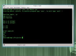 DBasic is basic / qbasic clone