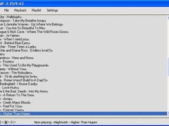 TinyMP playing music