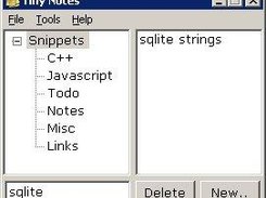 Searching for sqlite snippets