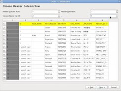 import from a Excel file to Oracle DB