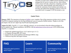 TinyOS Screenshot 1