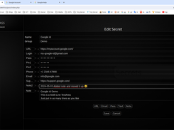 Edit Secret