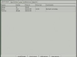 Users can be added and edited from this tab.