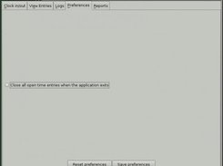 The preferences tab will grow as the app does.