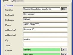 Tiny Perl Database Application 3 Screenshot 1