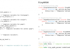 TinyWPDK Screenshot 1