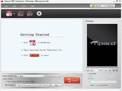 Tipard PDF Converter Platinum Screenshot 1