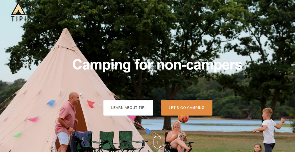 tipi.camp Screenshot 1