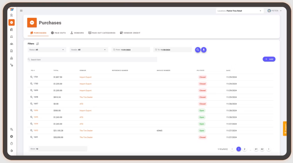 Tire Base Screenshot 1