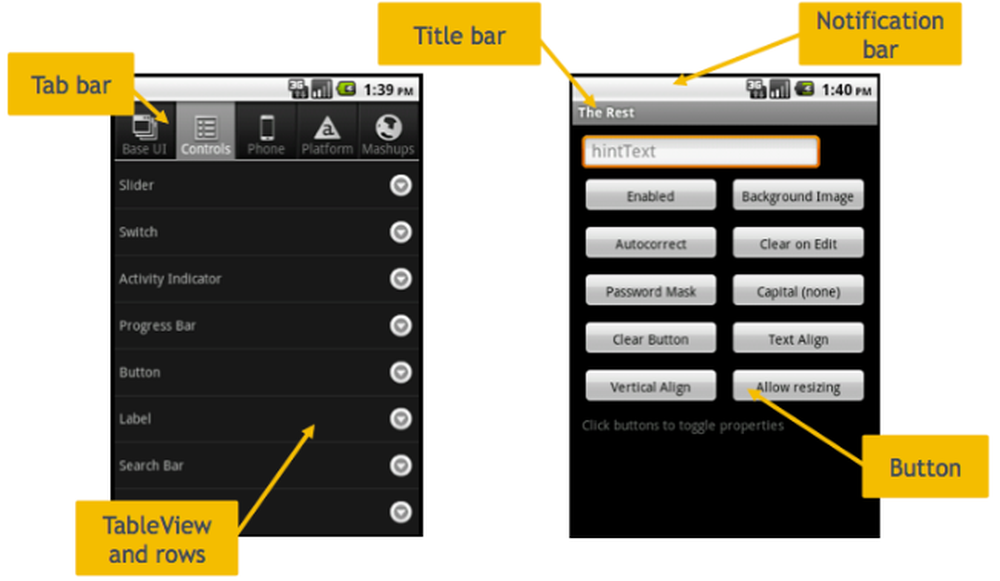 Titanium SDK Screenshot 1