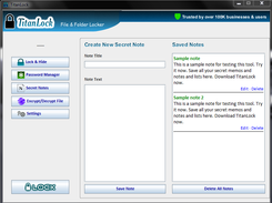 Secret Notes Manager
