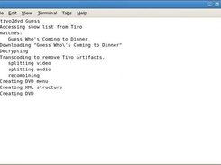 Command line operation