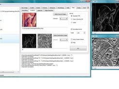 Gaussian gradient of lena image (polar form)