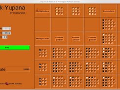 Yupana by Radicati (positional, base 10) - Multiplication Algorithm 