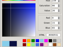 tkColorPicker - color picker