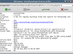 Install package from local file