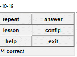 Rhythm dictation exercise