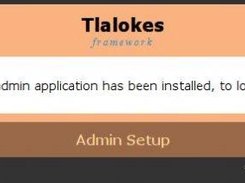 Tlalokes admin installation
