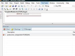 The content of the template file